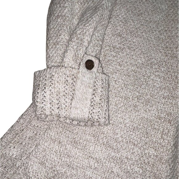 Westport Womens Cuffed Sleeve Open Front Cardigan-Oatmeal-XL-NWT - Picture 6 of 8